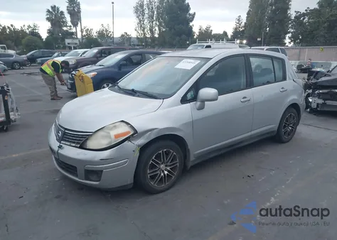 2008 Nissan Versa 1.8S from USA, damaged, VIN 3N1BC13E48L400710